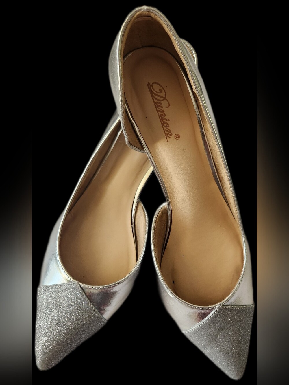 Silver Heels Size 9.5